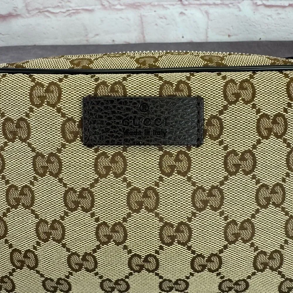 Gucci Beige/Brown GG Supreme Canvas Waist Bag